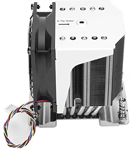 Bewinner SNK-P0064AP4 Dissipatore CPU, 119mm Raffreddatore d'Aria CPU 4 Pin 5 Heatpipes Radiatore Ventola di Raffreddamento 3800 RPM, Forniture Computer per EPYC 7000 Socket SP3
