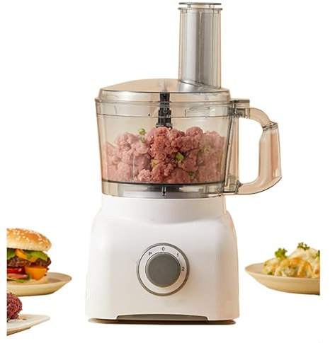 SaCLi Robot cuiseur Robot cuiseur multifonctionsRobot culinaire, mélangeur de Viande Multifonctionnel Domestique, tranches déchiquetées, 110 V (Inclus) ~ 240 V (Inclus)