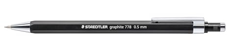 STAEDTLER 778 Druckbleistift – 0,5 mm, Sechskant, Graphit