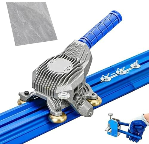 DPQYJPP Manueller Fliesenschneider, großformatige Fliesenschneidemaschine, eingebauten Saugnäpfen, Fliesenschiebemesser, Fliesenzange, 2,2m/2,3m/3m/3,8m große Keramik-Porzellanfliesen,3m