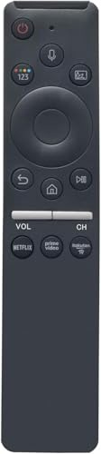 VINABTY BN59-01311B BN59-01312B Ersätt röstfjärrkontroll passar för Samsung Smart TV QE49Q64RATXXC QE50Q64T QE50Q65TA QE55Q64RATXXC QE55Q65RAT QE55Q700T