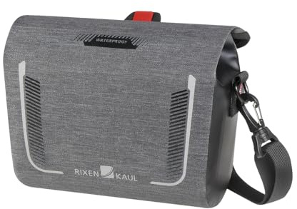 KlickFix klick-fix Lenkertasche Baggy Mini Waterpr grau,20x9,2x16cm,2ltr,400g,Pro Platte, 0270MW