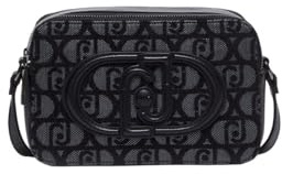 LIU JO Borsa a tracolla comoda, pratica, capiente e versatile realizzata in in tessuto jacquard. Dispone di due ampi scomparti principali chiusi con zip, tasca interna, tracolla regolabile con fibbiet