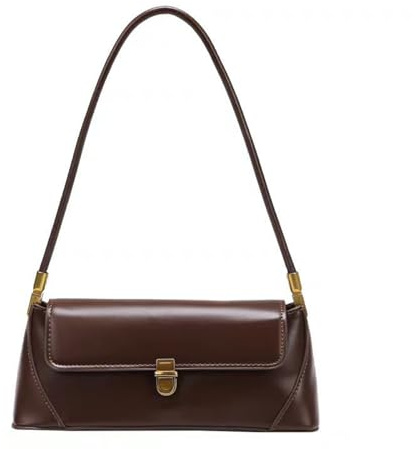 Wivmypog Retro-Umhängetasche für Damen, Vintage, klassisch, klein, Hobo-Tasche, Handtasche, Clutch, Geldbörse, mit Reißverschluss