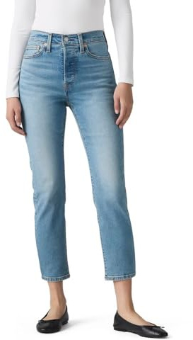 Levi's Women's Wedgie Straight Jeans, Lunch Plans (Stretch), 27, Standard