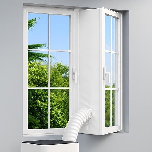 Könighaus 400cm Fensterabdichtung für mobile Klimageräte, Wäschetrockner & Ablufttrockner – Hot Air Stop für Fenster & Dachfenster – passend für Könighaus Klimaanlage