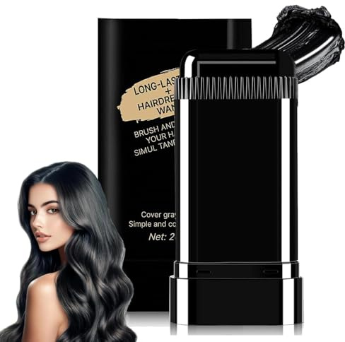 Safe and Convenient Comb Hair Dye, Instant Black Hai/r Color Comb, Root Cover Up for Grey Hair, Sweat-Resistant & Portable, Easy Application for Men & Women