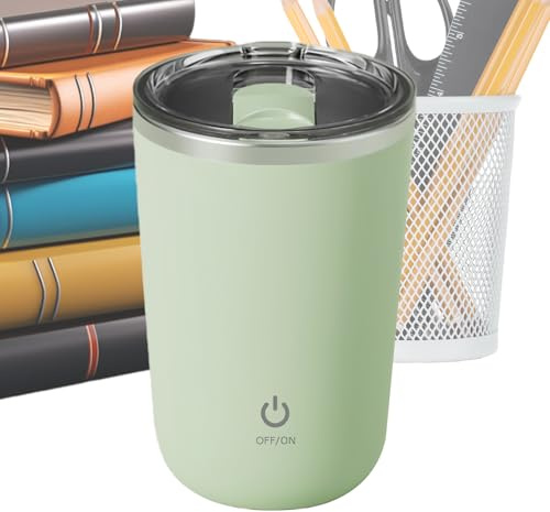 Berriphonia Tazza Di Caffè Auto-mescolante, Bicchieri Di Lunga Durata Della Batteria | Tazza Di Caffè Magnetica Miscela Automatica | Per Viaggi Palestra Campeggio Uomini Donne Fitness Professionali