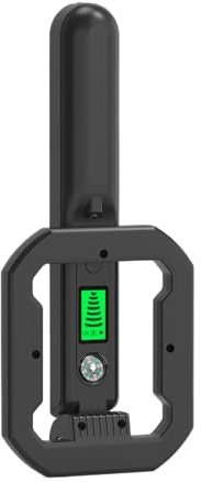Detector De Metales para Niños,Escáner Plegable Impermeable,Máquina Detectora de Oro con Brújula Incorporada y Alerta Audible y por Vibración - para Prospección de Tesoros y Exploración