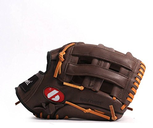GL-125 RH brauner Baseball-Handschuh, Leder, 12,5, für Linkshänder geeignet (für Linkshänder, der Handschuh Wird rechts getragen)