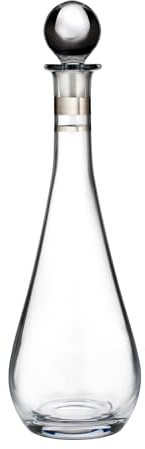 Waterford Elegance Decanter Tall Platinum Band, 40.5 oz