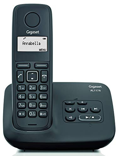 Gigaset AL117A Téléphone sans Fil DECT Noir