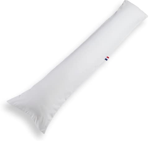 Housse de traversin Plat (Lot de 2) - 160cm, Blanc