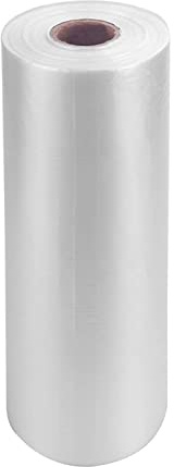 Pinshion Food Storage Bags - 16 x 20 Plastic Produce Bags, Clear, 350 per Roll - Ideal for Fruits, Vegetables, Bread and Groceries