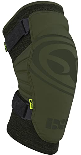 IXS Carve EVO+ Knieprotektoren Kinder oliv