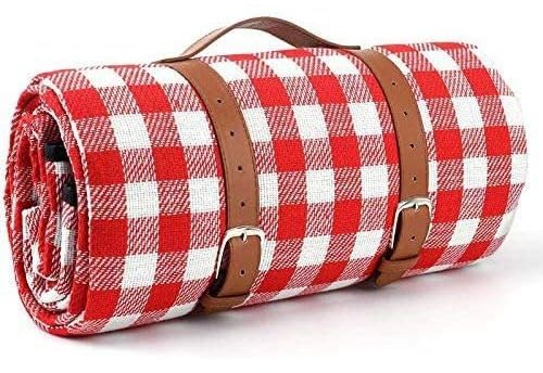 Wasserdichte, langlebige Picknickdecken for die Familie im Freien, faltbare, sanddichte Strandmatte for Kinderspielplatz, Camping, Park, Wandern, Gras, Reisen ( Color : Color A , Size : 2*2m )