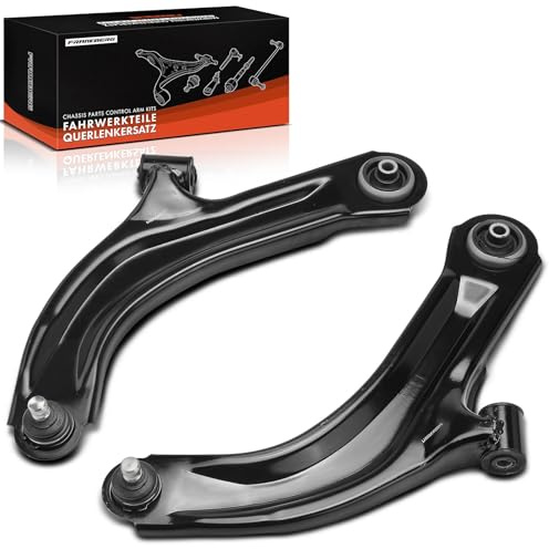 Frankberg 2 bracci di controllo inferiori dell'asse anteriore 54500AX600 | Compatibile con: Nota E11 NE11, Micra C+C III K12, Micra III K12