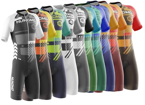 Homme Pro Trifonction Manches Courtes Sports de Plein Air Vêtements de TriathlonTri-Costume d'une pièce,Combinaison de Cyclisme Homme Cyclisme Body (Type-4,2XL)