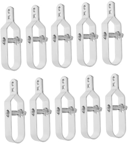 JECOMPRIS 10pezzi Tenditore Per Filo Ferro Tendifilo Multiuso Per Giardino Recinzione e Attività Industriali Resistente e Facile Da Installare