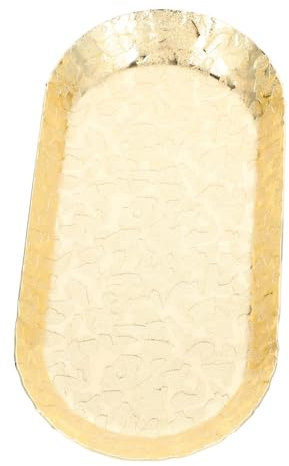KITANDOVE Plateau Acier Inoxydable Au Design Élégant Pour Bijoux Et Snacks Support Décoratif Pratique Pour Votre Table De Nuit Ou Coiffeuse