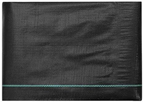 UBOHUZ Malla Antihierbas Tela Protectora for paisajismo, 1,2 x 15,2 m, Resistente, antimaleza, de Polipropileno Entrelazado. para Huerto