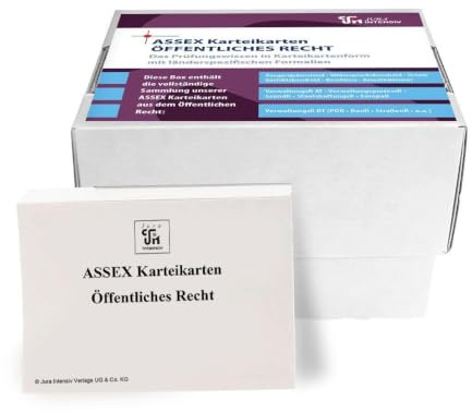 ASSEX Karteikarten Öffentliches Recht - Berlin: Im Frage- und Antwortsystem aufgebaut (Assessor Karteikarten Öffentliches Recht)