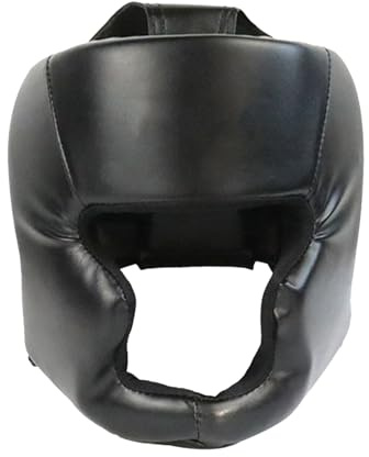 Pro Head Guard Boxing MMA Thai - Parrilla extraíble, para adultos y niños, artes marciales, artes marciales, kickboxing, karate, BJJ, protector de cara completa