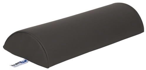 Sport-Tec Halbrolle Lagerungsrolle Lagerungskissen mit Kunstlederbezug 50x18x9 cm