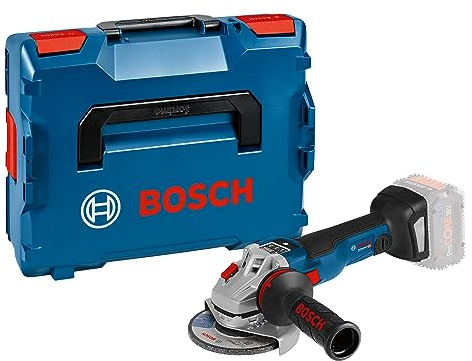 Bosch Professional 18V System Akku Winkelschleifer GWS 18V-10 SC (inkl. L-BOXX, ohne Akku/ Ladegerät)