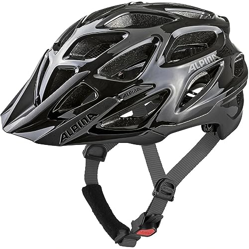 Alpina Herren Mythos 3.0 Helm, Black Gloss, 57