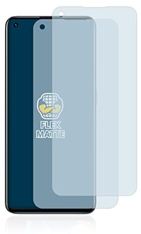 BROTECT Protector Pantalla Completa Mate para realme GT Neo 2 (2 Unidades) 3D Curvo Película Protectora