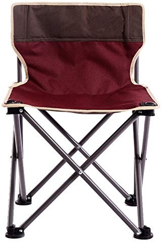 ACiyD Tragbarer Freizeit-Klappstuhl für den Außenbereich, Dicker Aluminium-Angelstuhl, Camping-Strand-Grillstuhl, selbstfahrender Stuhl