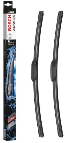 Bosch A893S Aerotwin Windscreen Wiper, Length: 550/550 mm, Set for Windscreen