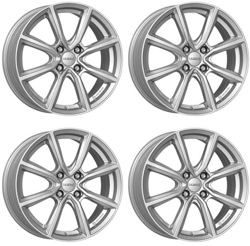 4x Dezent Felgen TN silver 5.5Jx14 ET35 4x100 kompatibel mit Ford Ka