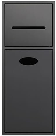 Recessed Niche,Stainless Steel Shower Niche, Wet Room Alcove Recessed, Toilet Paper Trash Can Shampoo Toiletries Embedded Bathroom Shelves, Waterproof Storage, Home Improvement (Color : Grey