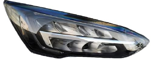 WssssDz Fari Auto Pellicola Protettiva TPU per Ford Focus 4 MK4 2019 2020 2021 2022 2023,Fari Esterni Auto Pellicola Protettiva Trasparente TPU Pellicola AntiGraffio,Blackened