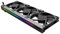 Tofficu Ventilador de GPU Argb Pin para Enfriamiento de Tarjetas Gráficas Accesorio de de Ordenador con Efecto de Luz Rgb y Diseño de Triple Ventilador para Disipación de