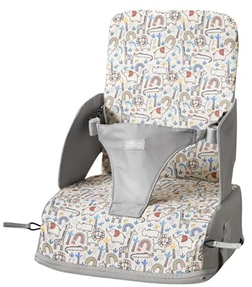 Nuby Siège Réhausseur | rangement facile dans un sac | Mousse | Imperméable | 6+ Mois