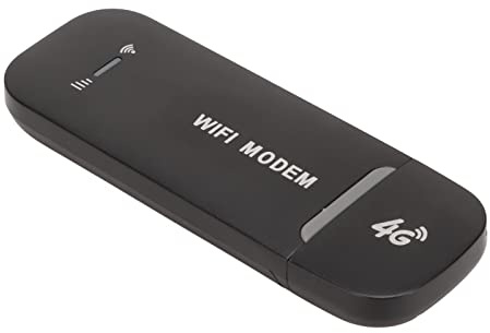 UPALDHOU Enrutador WiFi 4G, hasta 10 Usuarios, Conexión Fácil y Estable, Enrutador USB Plug and Play 4G LTE para Punto de Acceso, Tarjeta Micro SIM, Teléfono y PC