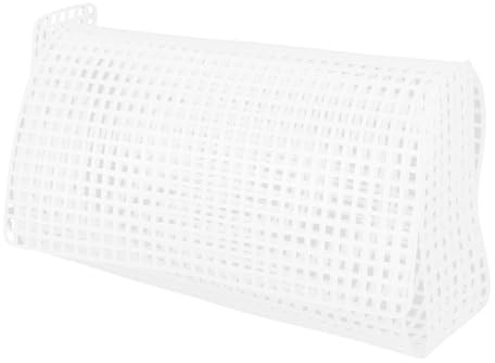 Plastnätark, 185,0 cm nätark av plastkanvas for att tillverka handgjorda tillbehör, trådnätsdynor, bagagedelar, väskkomponenter, broderiraster