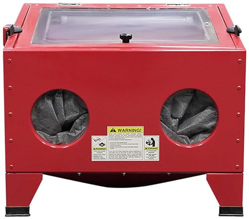 Sabbiatrice professionale da 90 litri con partizione cava e design antipolvere per operazioni efficienti di lavorazione e finitura dei gioielli