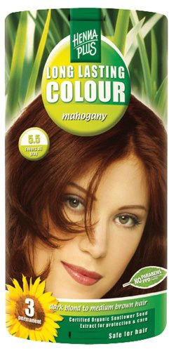 Hennaplus 49142 Long Lasting Colour 5,5 Mahogany