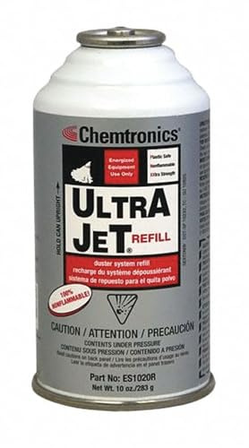 CHEMTRONICS ES1020R Duster System Refill, AEROSOL, 10OZ