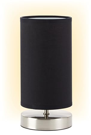 BRILLIANT lamp Clarie lámpara de mesa iron/black | 1x D45, E14, 40W, adecuado para lámparas de caída (no incluidas) | Escala A ++ a E | Con interruptor de cable