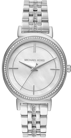 Michael Kors MK3641 Uhr Damenuhr Edelstahl Edelstahl 5 bar Analog Silber