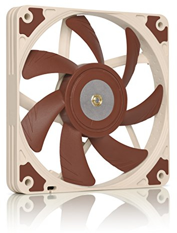 Noctua NF-A12x15 PWM, Ventilateur Haut de Gamme Silencieux de Faible Épaisseur, 4 Broches (120x15 mm, Marron)
