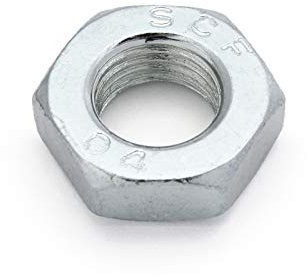 DIN 439 Sechskantmutter niedrige Form, verzinkt (VPE 100 Stück) M10x1,25 (feingewinde)