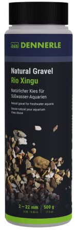Dennerle Natural Gravel Rio Xingu, 2-22 mm, 500 g