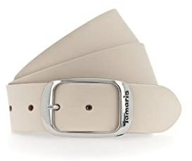 Tamaris Gürtel Leder, Hellbeige, 95, (TB0002L01)