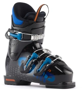 Rossignol Comp J3 - Kids Ski Boots for Downhill Skiing - Black